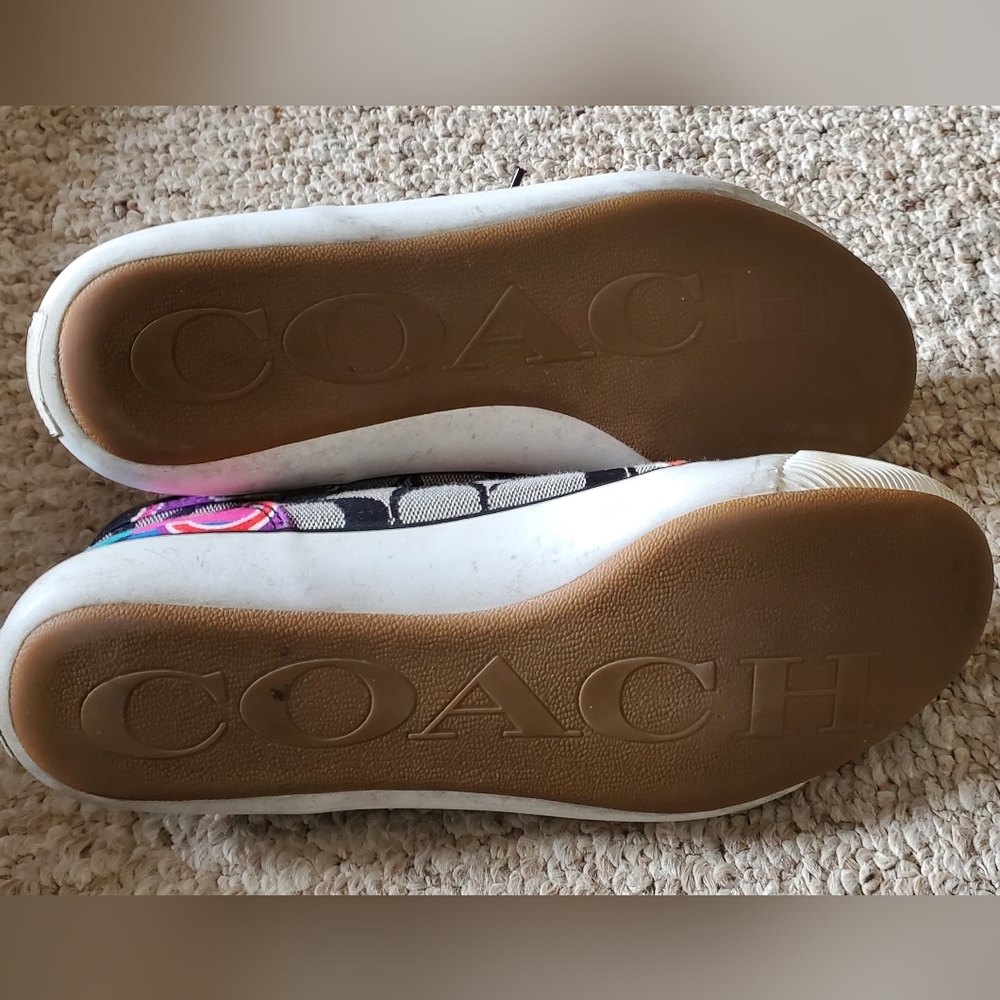 Coach Hightop Sneakers Size 6.5 - Picture 5 of 6